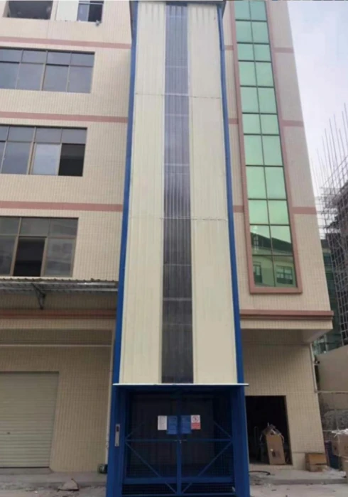 Outdoor colored tile protection, double-opening diamond-shaped doors, 6-floor independent display.