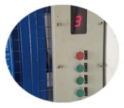 Guide rail hydraulic lift with intelligent PLC electrical control system and explosion-proof configuration
