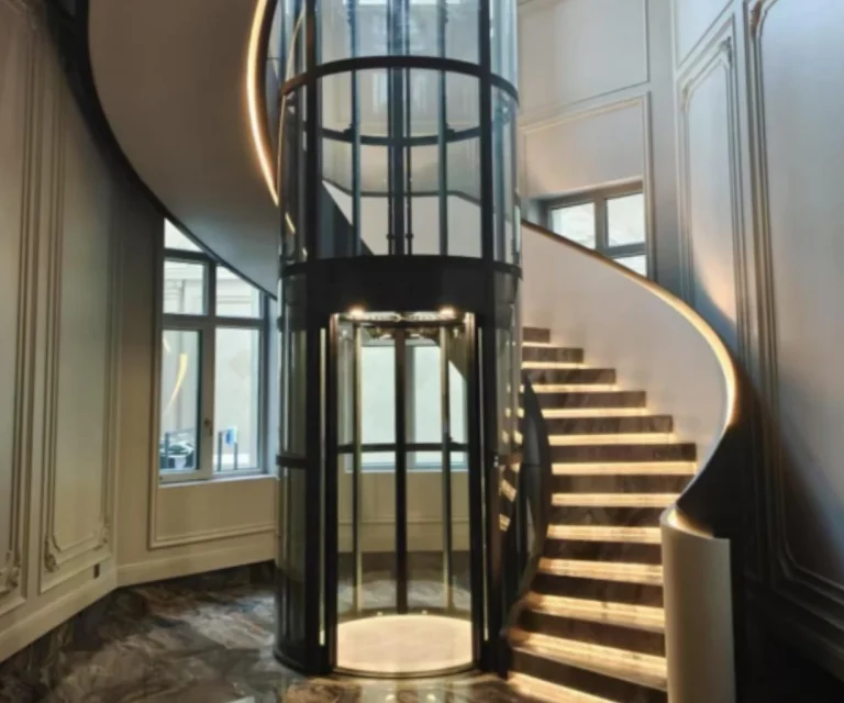 Philippines Project: A True 360° Circular Elevator for a 4-Story Villa
