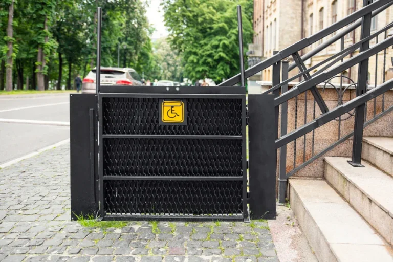 what is a vertical platform lift used for wheelchair accessibility and barrier-free access