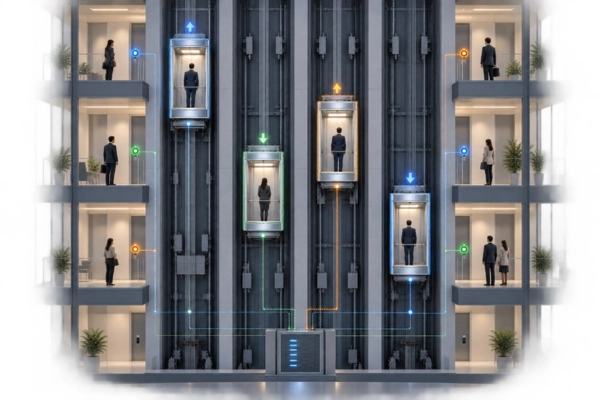 Elevator Dispatching Algorithms: How Modern Elevators Decide Where to Go